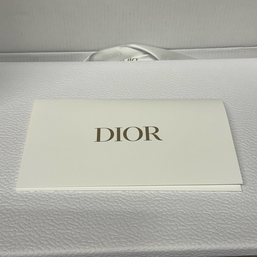 Dior receipt holder envelope